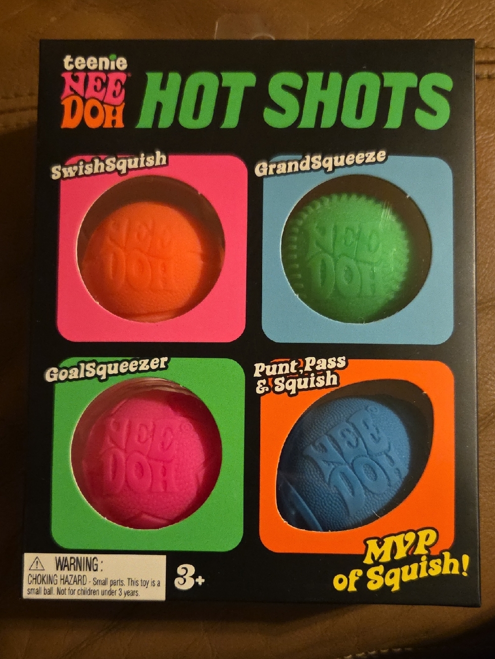 NEEDOH HOT SHOTS - 4 Pack of Teenie Needoh - No Cancels
